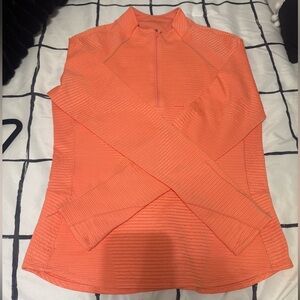 flawed lululemon vent scape half-zip long sleeve